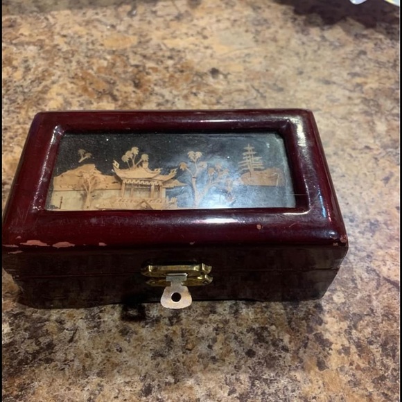 Antique Small Jewelry Box - Picture 2 of 2